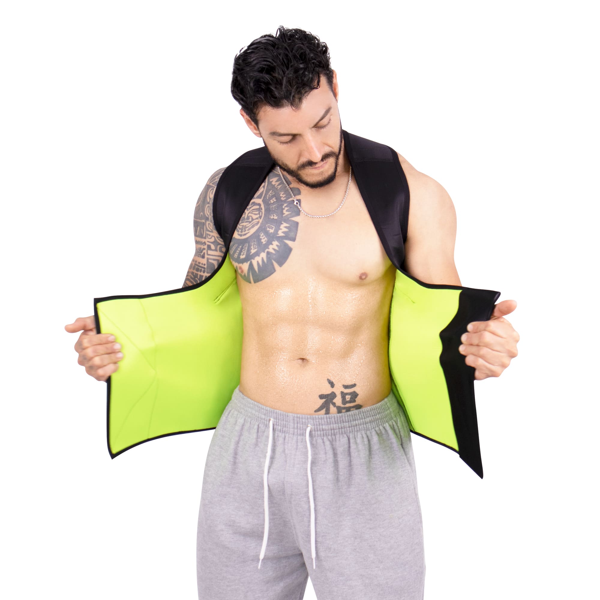 chaleco premium hombre 1 negro