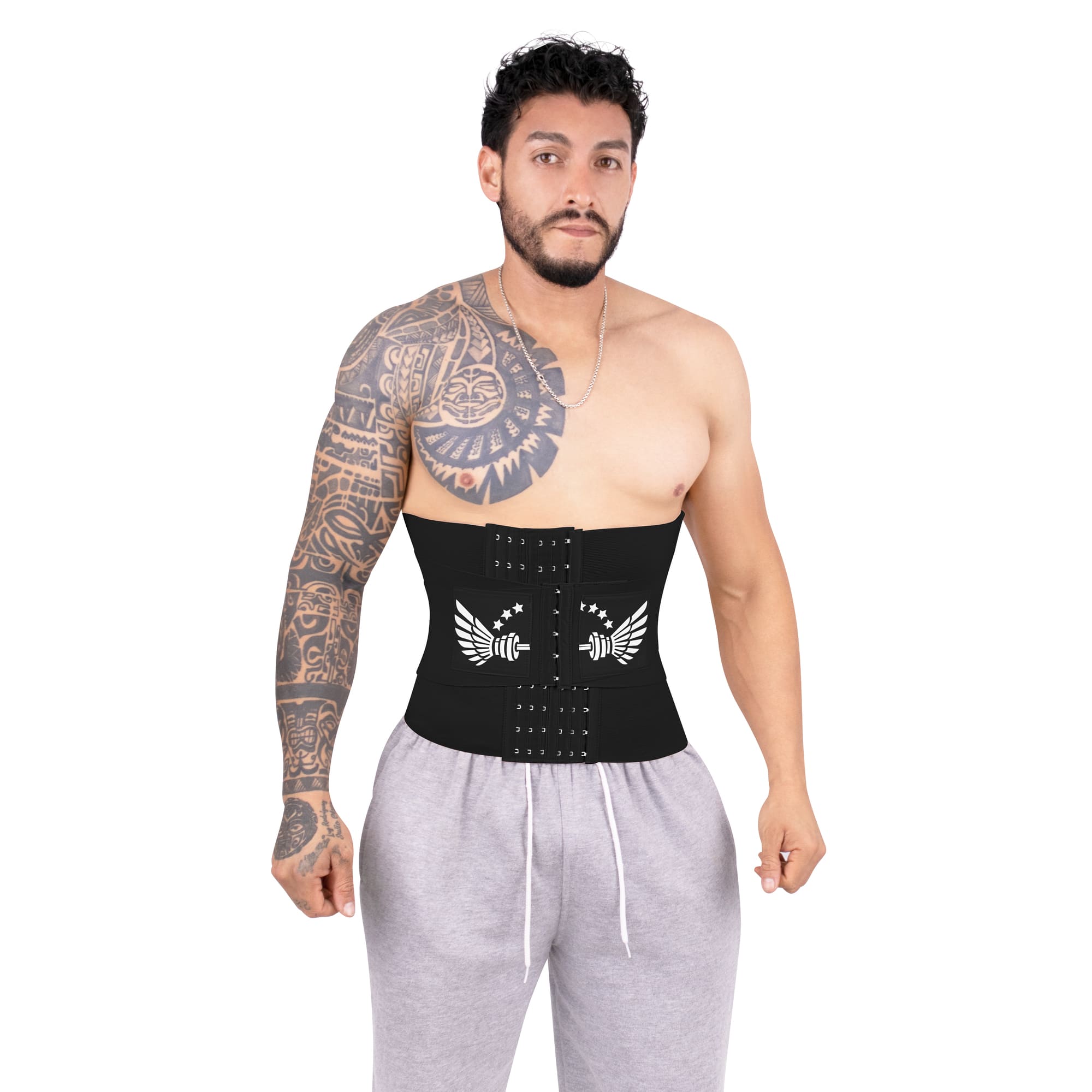 cinturilla premium hombre 2 negro