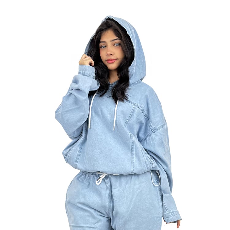 polera celeste